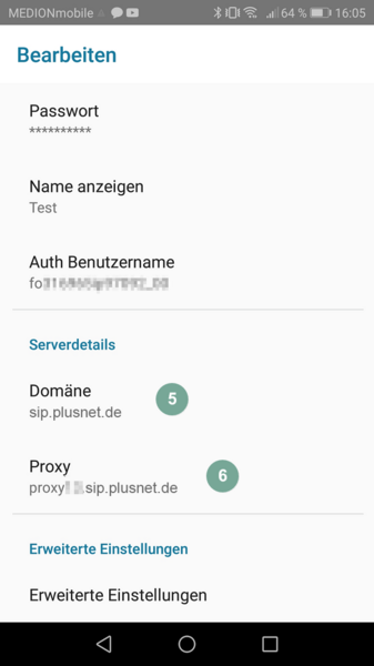 SessionTalk: Serverdetails